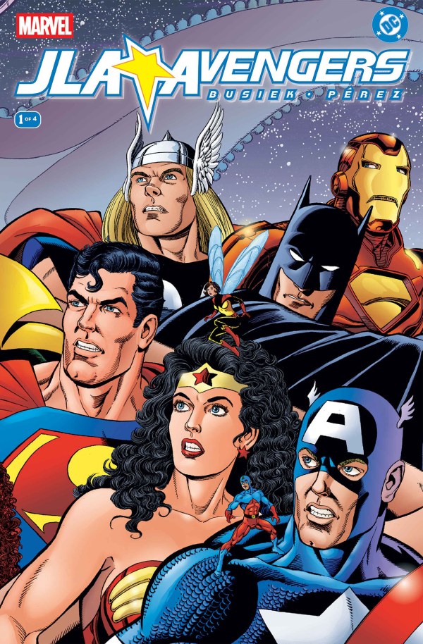 JLA/Avengers #1 Facsimile Edition Foil Wraparound Variant - Cover