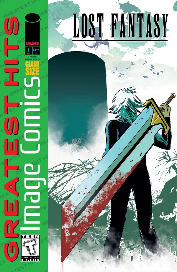 Lost Fantasy #1 3rd Printing Alex Diotto