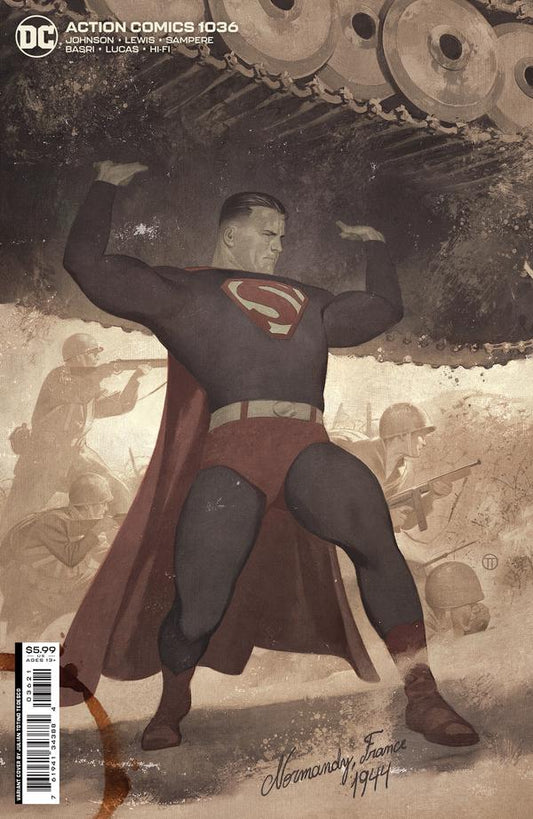 Action Comics #1036 Cover B Julian Totino Tedesco Variant