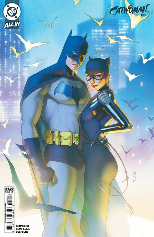 CATWOMAN #90 CVR E JOELLE JONES DARK KNIGHT RETURNS 40TH ANNIVERSARY CARD STOCK VAR - Cover