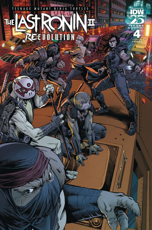 Teenage Mutant Ninja Turtles: The Last Ronin II: Re-Evolution #4 - Cover
