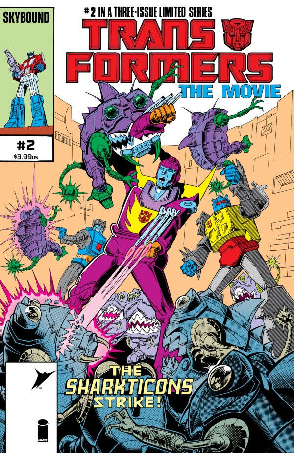 Transformers The Movie Édition du 40e anniversaire #1 (sur 3) Couverture A Sean Murphy & Simon Gough