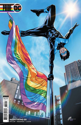 Nightwing #81 Travis Moore DC Pride Variant cartonné