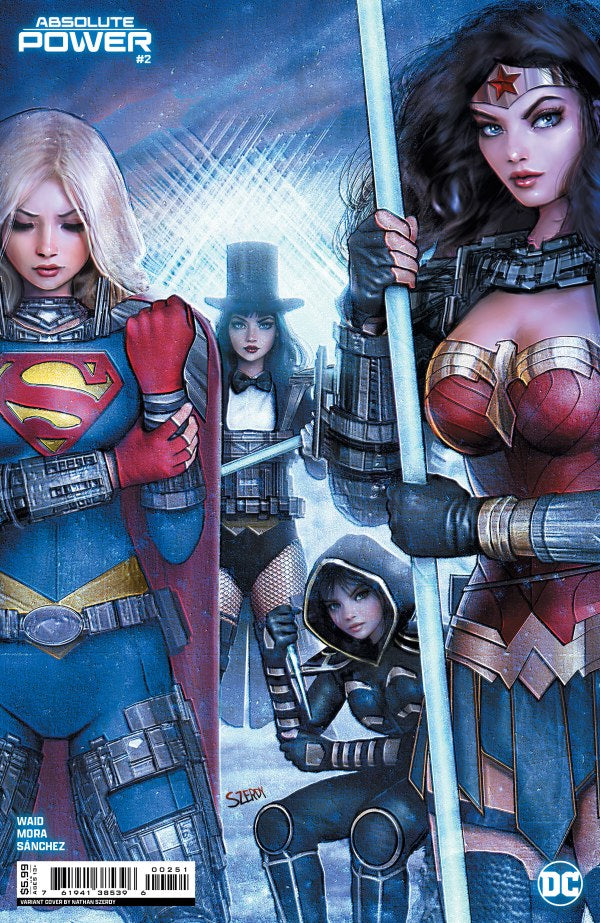 Absolute Power #3 Cover E Stephen Bliss Variant - Cover