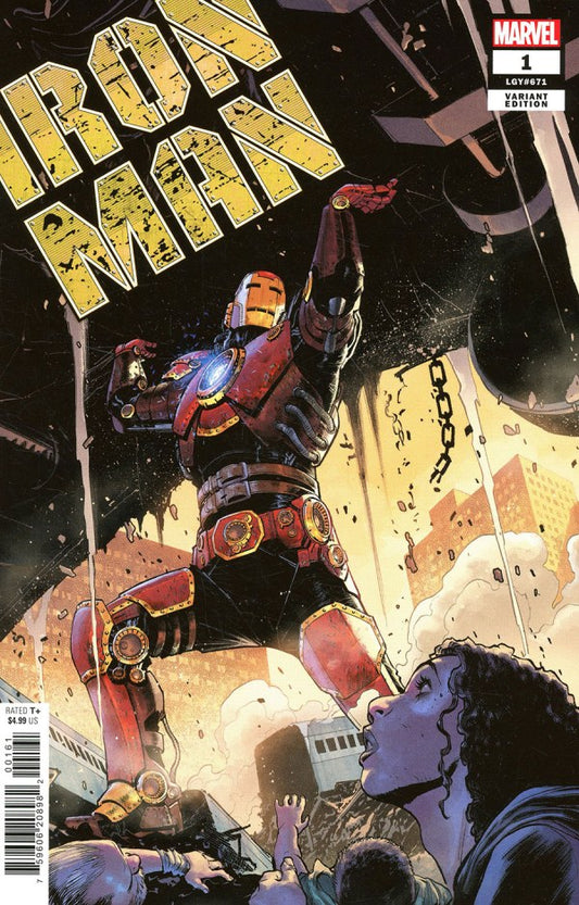 Iron Man #1 Sumit Kumar Variant - Cover