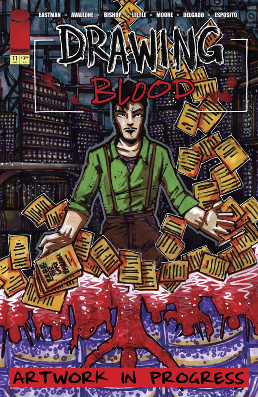 Drawing Blood #11 Cover A Kevin Eastman