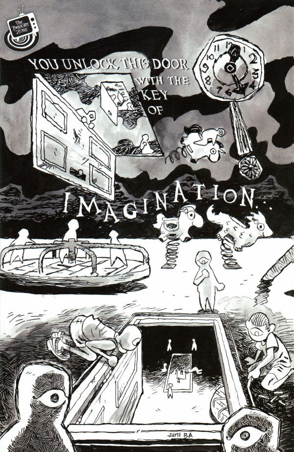 The Twilight Zone #6 Variant B Ba Connecting Cover - Cover