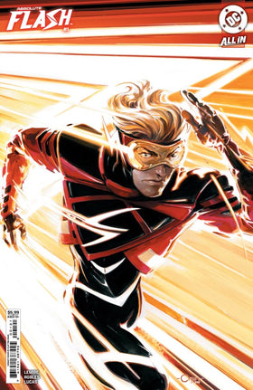 Absolute Flash #1 Portada B Variante de Clayton Crain