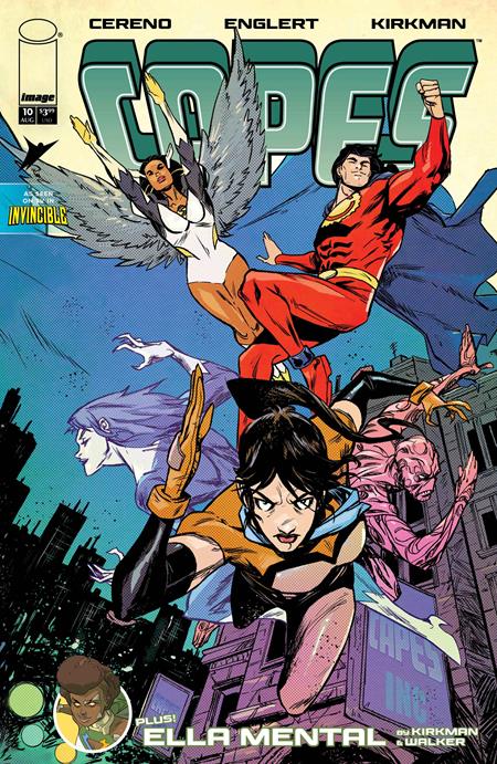 Capes #10 Cover E Sanford Greene Connecting Variant - Cover