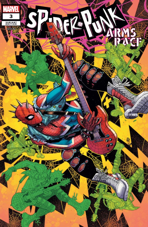 Spider-Punk: Arms Race #3 Nick Bradshaw Variant