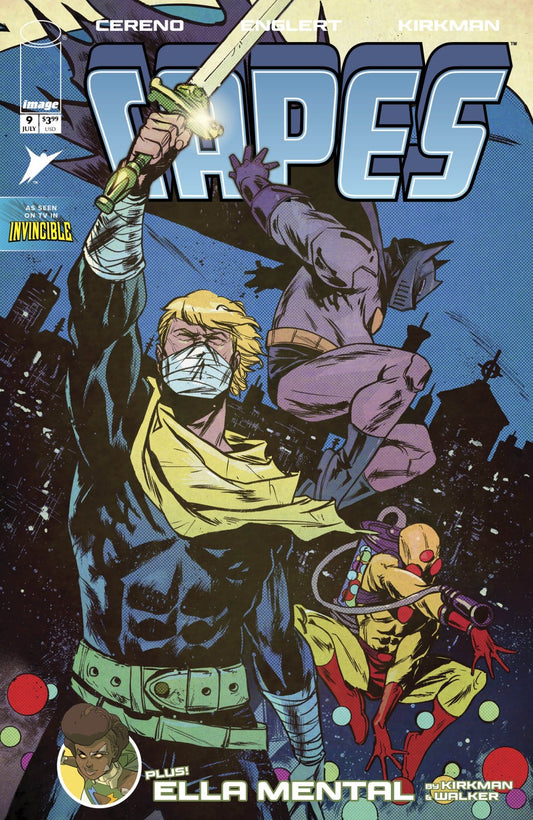 Capes #9 Cover E Sanford Greene Connecting Variant - Cover