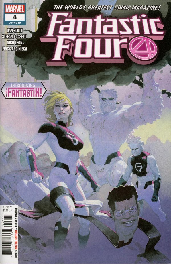 Fantastic Four #4 (LEGACY #649) - Cover