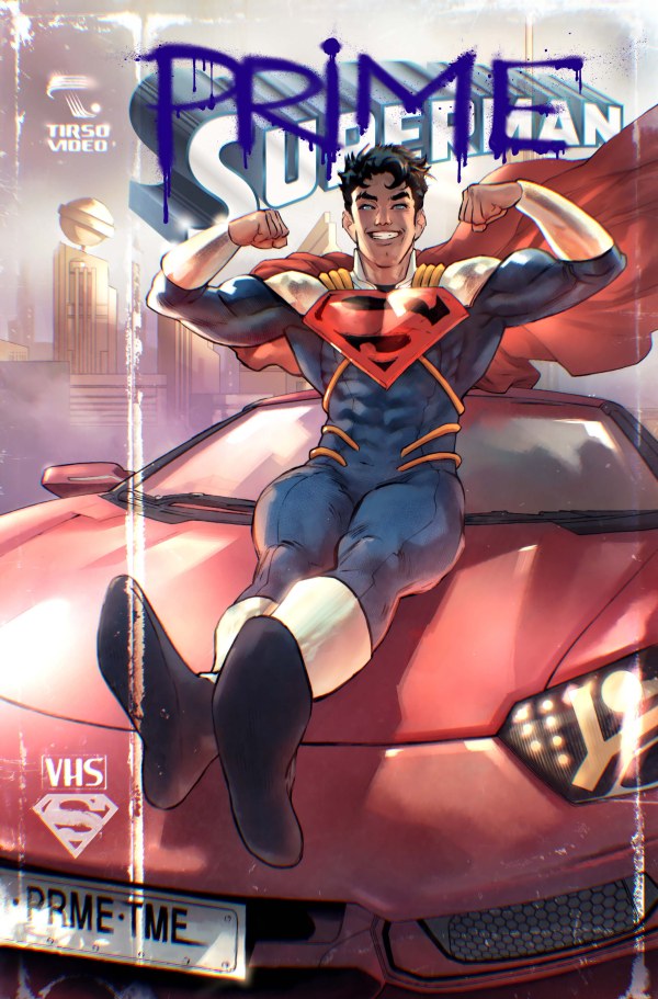 Superman #38 Cvr E Tirso Cons Card Stock Variant (The Reign of the Superboys) - Cover