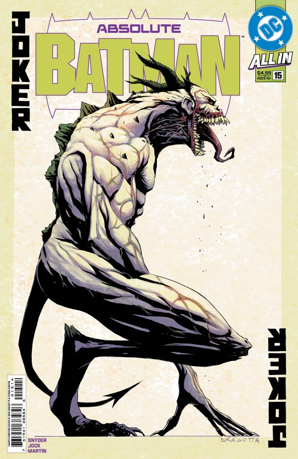 Absolute Batman #15 4th Printing — Cover