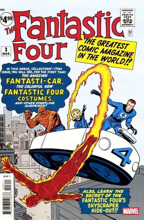 Fantastic Four #3 Facsimile Edition 2025