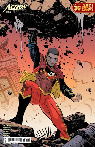 Action Comics #1065 Couverture E Ethan Young Variante Mois du Patrimoine Asiatique et des Îles du Pacifique