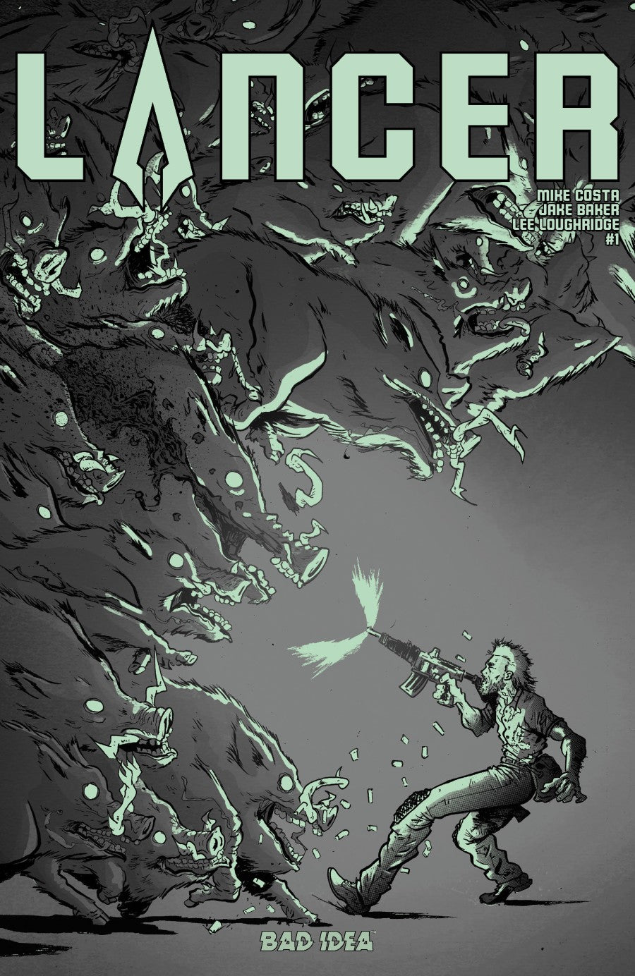 LANCER #1 (OF 4) CVR I JAKE BAKER GLOW IN THE DARK VAR