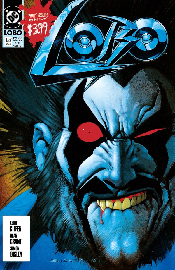 Lobo #1 Facsimile Edition Cover A Simon Bisley