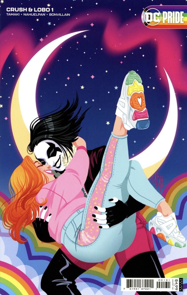 Crush & Lobo #1 Yoshi Yoshitani DC Pride Cardstock Variant Cover