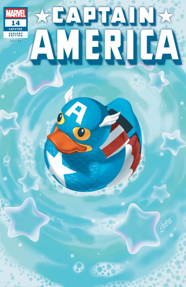 Captain America #14 Betsy Cola Marvel Duck Variant