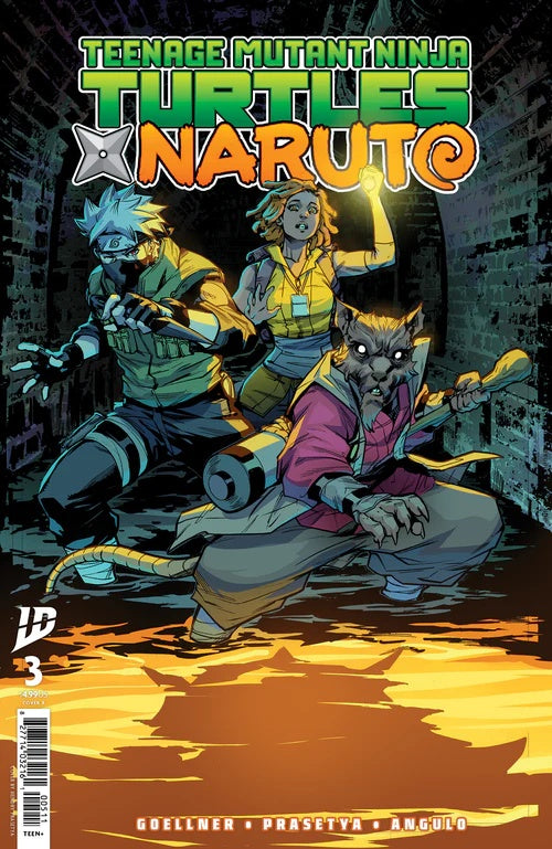 Teenage Mutant Ninja Turtles / Naruto #3 Cover B - Hendry Prasetya