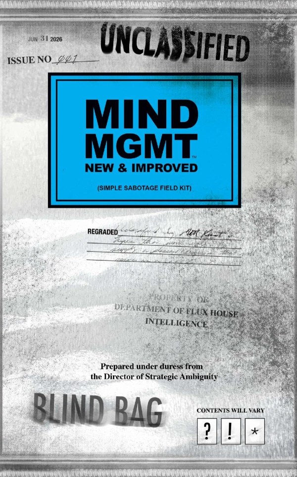 Mind MGMT: New & Improved #1 Cover C Blind Bag Variant - Cover