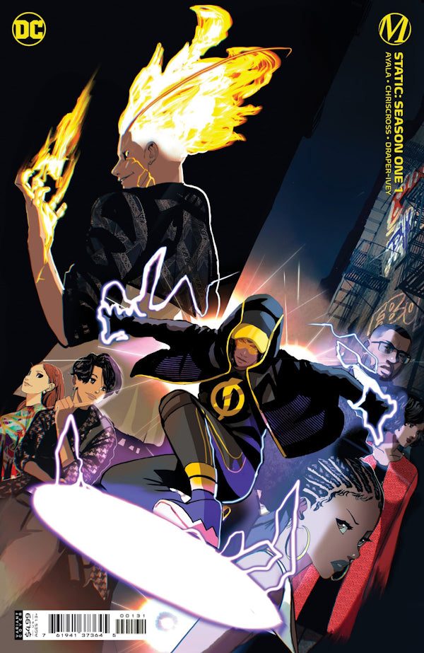 Static: Season One #1 - Cover C Nikolas Draper-Ivey New-School Variant