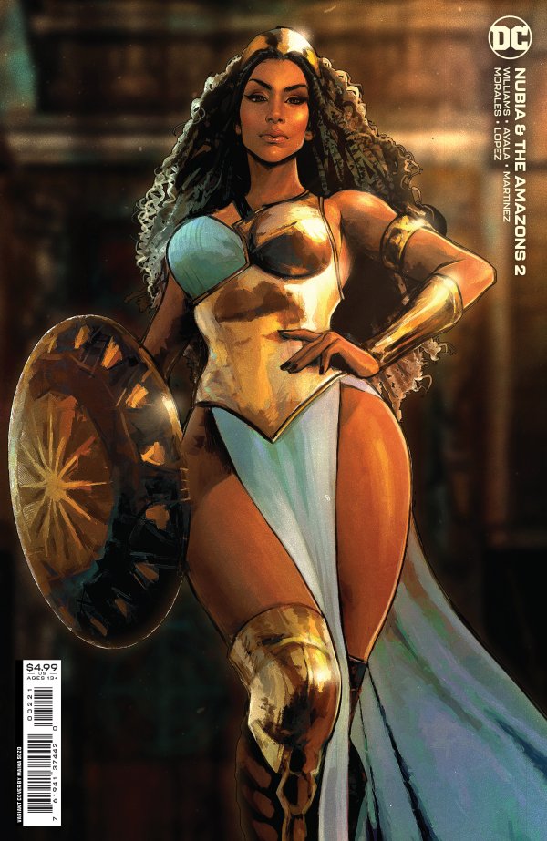 Nubia & the Amazons #2 Maika Sozo Cardstock Variant Cover - Cover