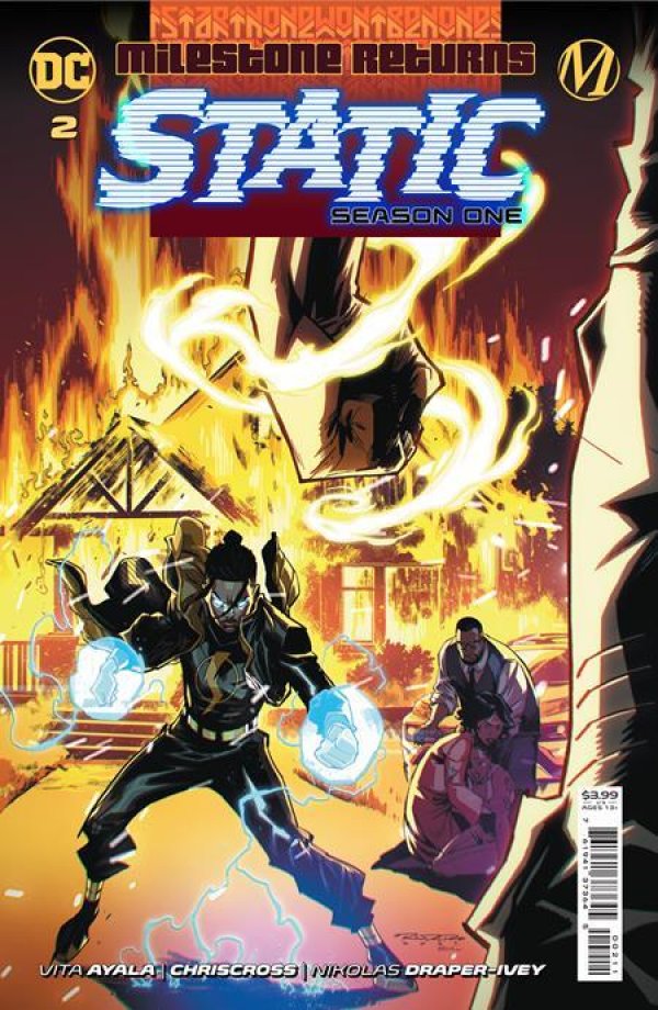 Static: Season One #1 - Portada C Nikolas Draper-Ivey variante New-School