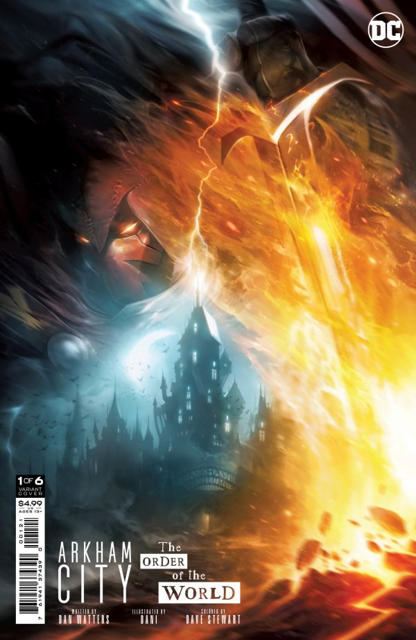 Arkham City: The Order of the World #1 Cover B Francesco Mattina Variant- Cover