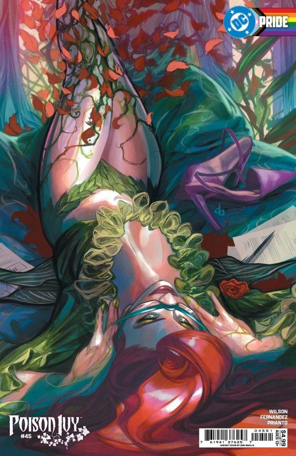Poison Ivy #45 Cover E Don Aguillo DC Pride Card Stock Variant - Cover