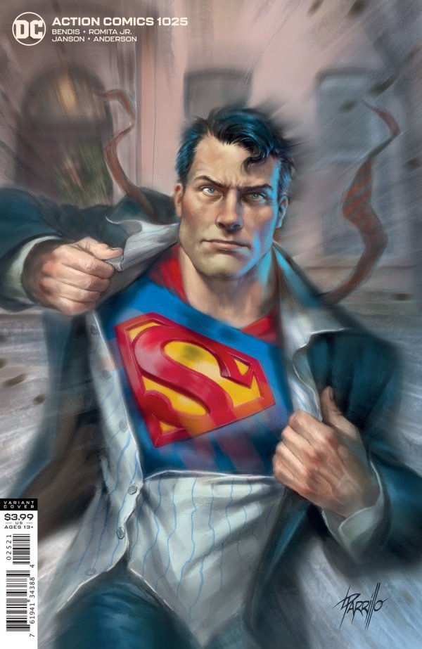 Action Comics #1025 Cover B Lucio Parrillo Variant