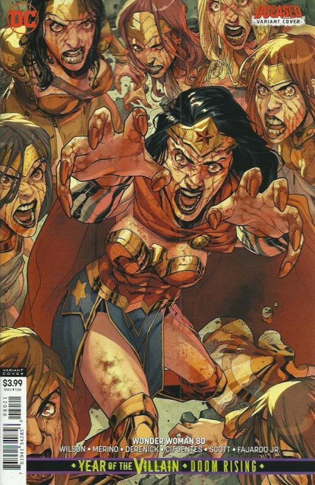 Wonder Woman #80 Neil Googe DCeased Variant