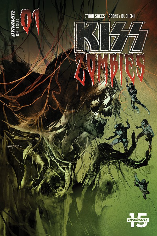 Kiss / Zombies #1 Kiss/Zomibes #1 Cover B Sayger