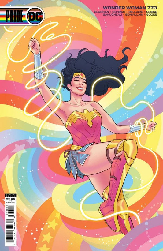 Wonder Woman #773 - Paulina Ganucheau DC Pride Variant - Cover