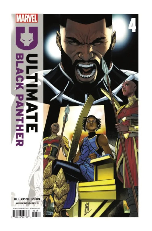 Ultimate Black Panther #4 - Cover