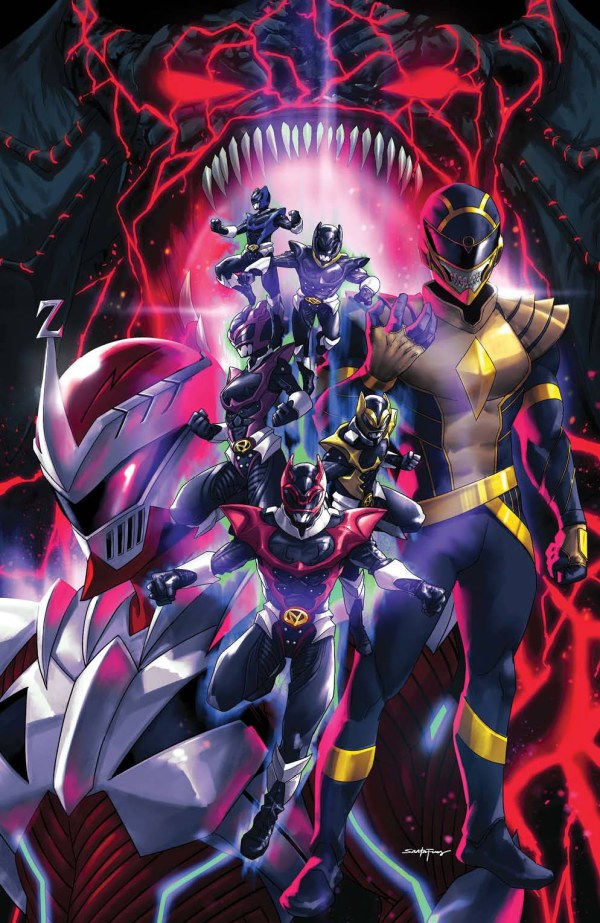 Mighty Morphin Power Rangers: Darkest Hour #1 Santa Fung Spoiler Cover - Cover