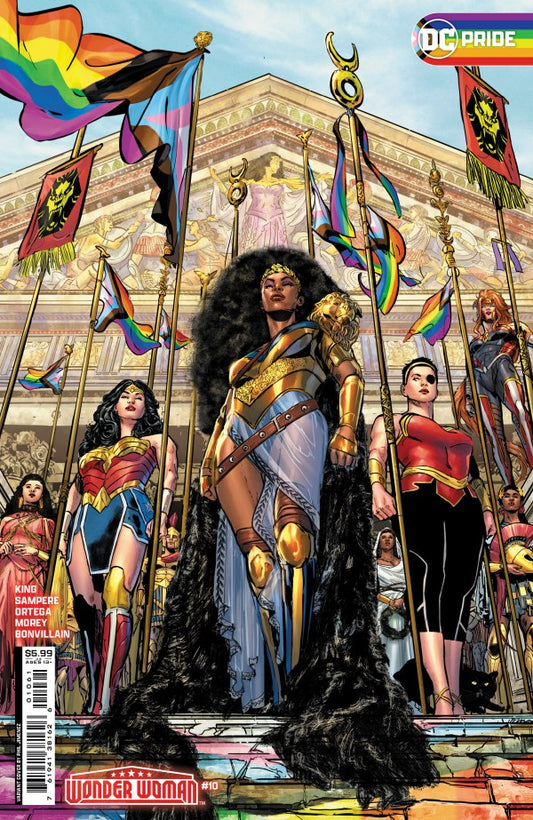 Wonder Woman #10 Phil Jimenez DC Pride Cardstock Variant Cover