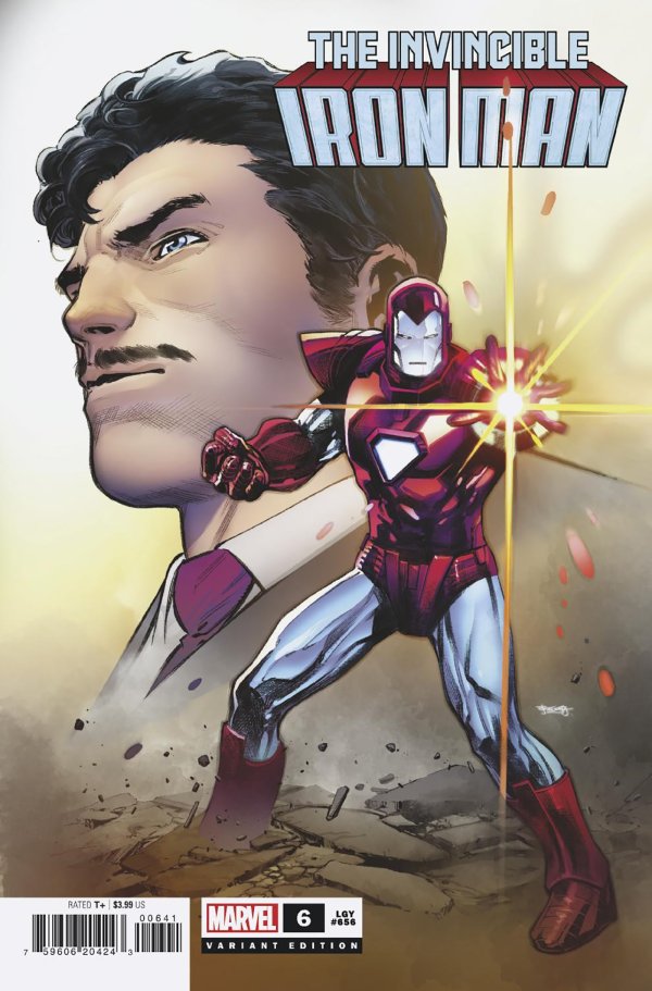 Invincible Iron Man #6 (656) Stephen Segovia Variant Cover - Cover