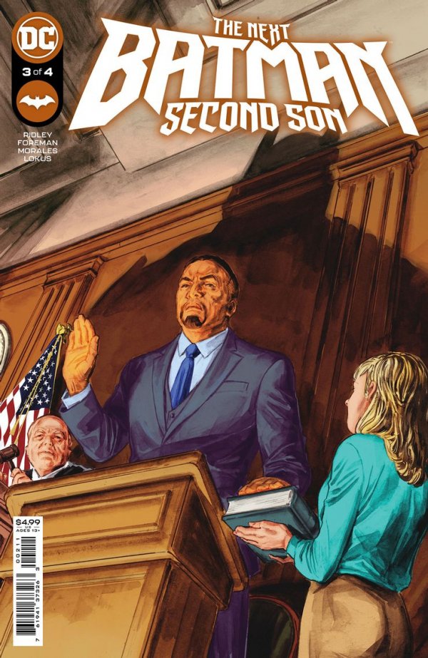 The Next Batman: Second Son #3 - Cover