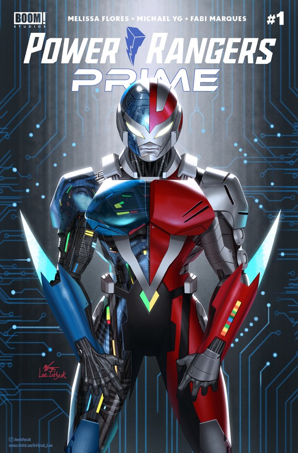 Power Rangers Prime #1 Cover C InHyuk Lee Spoiler Variant