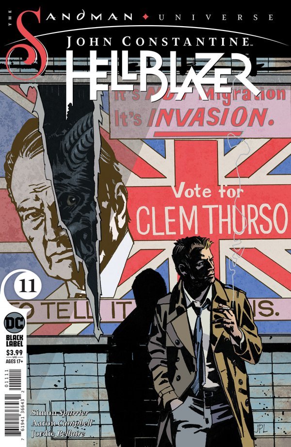 John Constantine: Hellblazer #11 - Cover