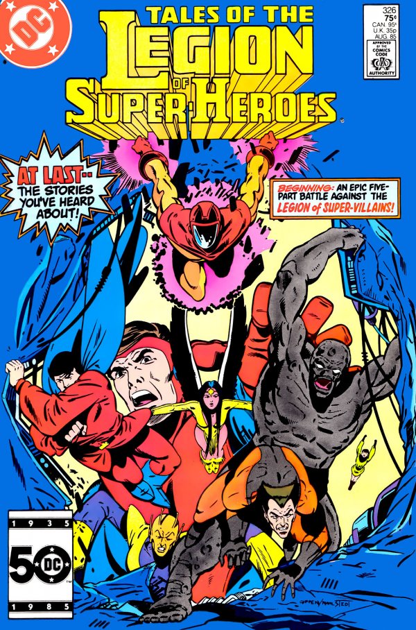 Tales of the Legion of Super-Heroes #326 - Cover