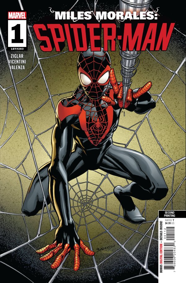 Miles Morales : Spider-Man #1 - LEGACY #283 2e impression