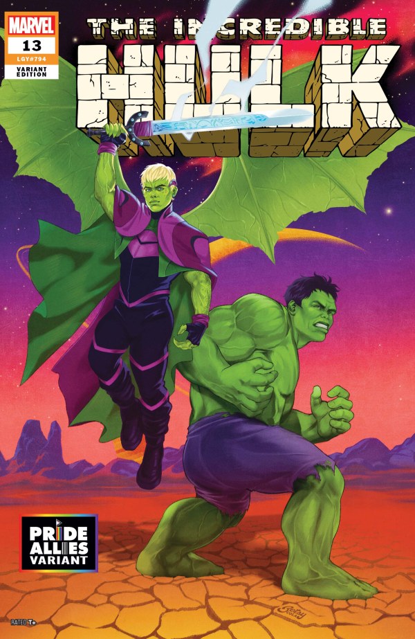 Incredible Hulk #13 (794) Betsy Cola 'Pride Allies Variant' Cover - Cover