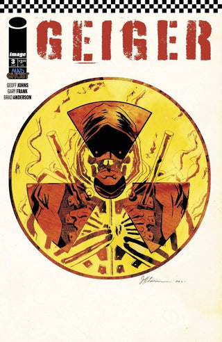 Geiger #3 Portada B Variante de Jeff Lemire