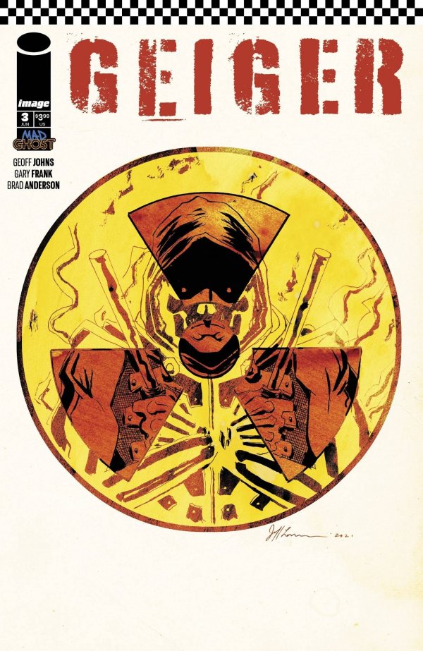 Geiger #3 Cover B Jeff Lemire Variant - Cover