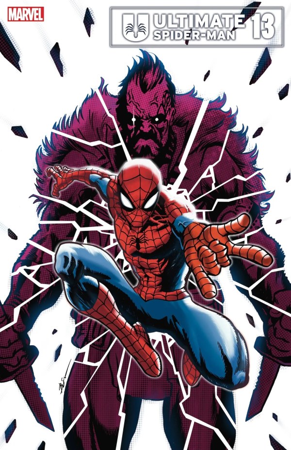 ULTIMATE SPIDER-MAN #13 BEN SU ULTIMATE ONE YEAR IN FOIL VARIANT