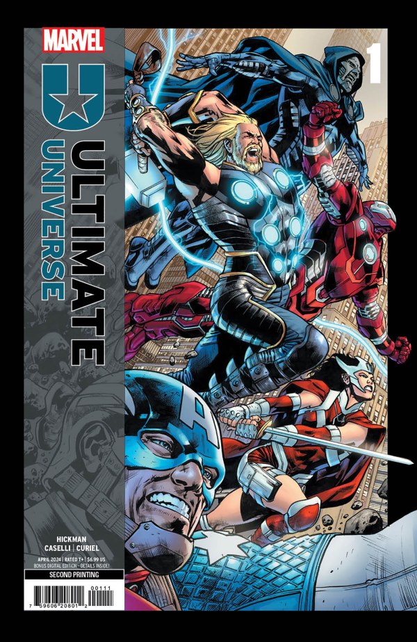 Ultimate Universe #1 2e impression, variante de Bryan Hitch 