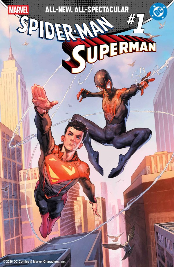 Marvel / DC: Spider-Man / Superman #1 1:50 Jerome Opeña Variant